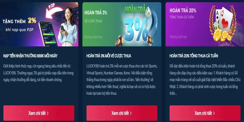 Hoàn trả hàng tuần 79king